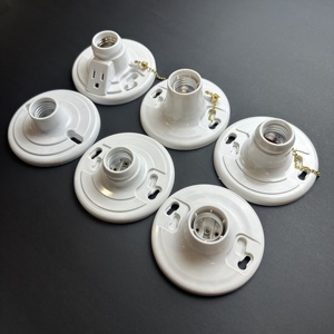 Portalámparas de Rosca E26 de Baquelita de Alta Calidad Certificado por <span class=keywords><strong>Aota</strong></span>, 250V, con 1 Año de Garantía y Características de Seguridad - Product Image 3