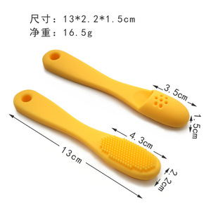 Silicone Pet Toothbrush Finger Brush Reusable For Cat Dog Teeth Cleaning Fresh Breath Gum Care - Product Image 2