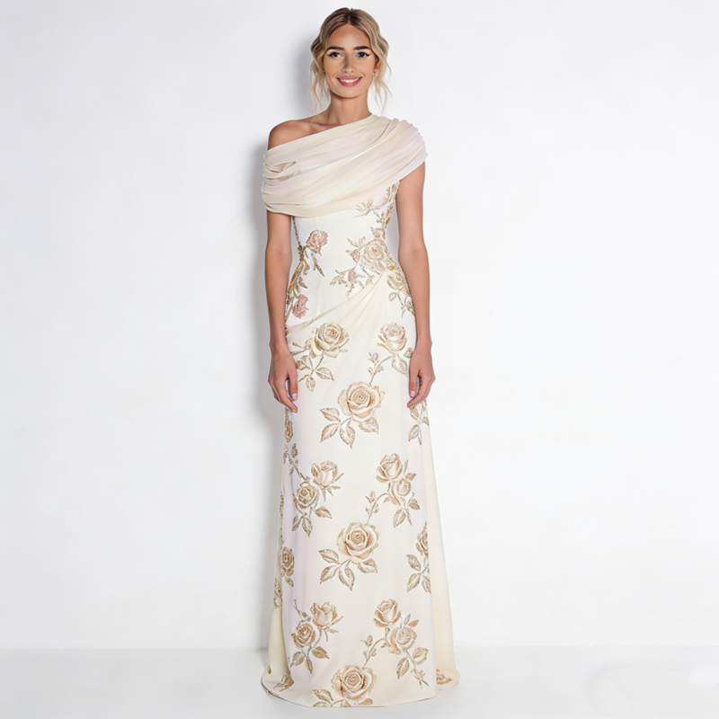 Elegant Styles for Business Buyers: Premium white and gold party dress Collection Elegant Styles for Business Buyers: Premium white and gold party dress Collection