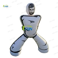 Mannequin d'entraînement de football pour les exercices de coups francs et les entraînements de mur de défense pour les clubs et les académies