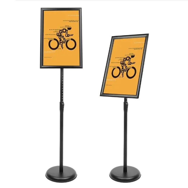 A3 A4 Reclame Aluminium Menu Stand Snap Frame Houder Hoogte Verstelbare Poster Stand