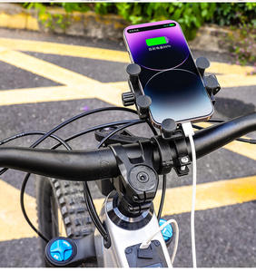 Soporte Universal para Teléfono de Bicicleta de Aleación de Aluminio <span class=keywords><strong>ES</strong></span>-PH-05, Resistente a Impactos y al Agua, para Navegación en Bicicletas de Montaña, Carretera y Motocicletas - Product Image 1