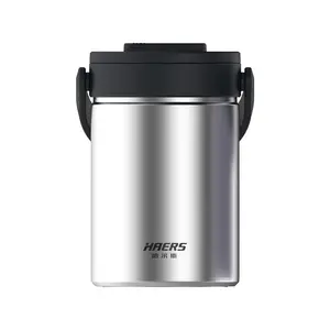 Thermos For Hot Food Stackable 2-Tier Double Wall Vacuum Insulated