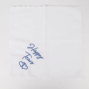<span class=keywords><strong>Pañuelo</strong></span> de boda blanco <span class=keywords><strong>bordado</strong></span> <span class=keywords><strong>personalizado</strong></span> de China al por mayor/pañuelos - Product Image 4