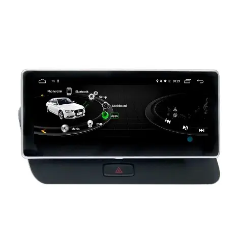 UPSZTECナビゲーション反転ビデオラジオミラーリンクカープレーヤー10.25 "Android 10.0 for AUDI Q5 09-17