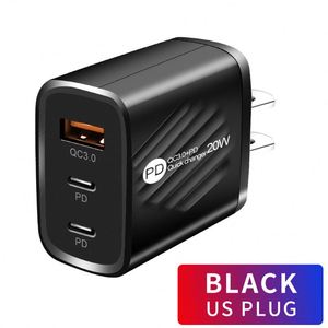 20w Charger USB C Fast <b>Charging</b> Charger 3ports Type C Mobile Phone Charger Power <b>Adapter</b> - Product Image 5