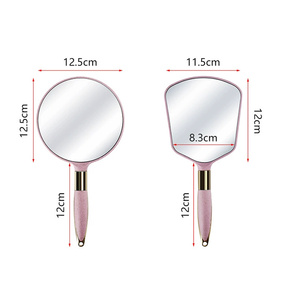 Handheld <b>Makeup</b> <b>Mirror</b> Salon Lash Microblading Customer <b>Mirror</b> Portable Beauty Supplies for PMU Studio - Product Image 5