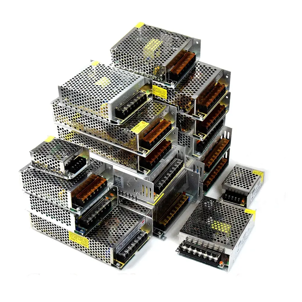 Fonte de alimentação, comutação da fonte de alimentação ac 110v 220v a dc 5v 12v 24v adaptador de alimentação 1a 2a 3a 5a 10a 15a 20a 30a para led strip cctv