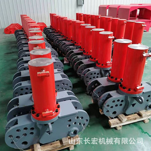 Máquina Hidráulica para Romper Pilotes Changhong para Excavadora, Color Rojo, con Componente Central de Rompedor Hidráulico - Product Image 2