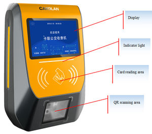 Sistema Automatizado <span class=keywords><strong>de</strong></span> Cobro <span class=keywords><strong>de</strong></span> Tarifas <span class=keywords><strong>de</strong></span> Autobús con Caja Registradora <span class=keywords><strong>de</strong></span> Fábrica China, Compatible con Aplicación Móvil para Pagar - Product Image 3
