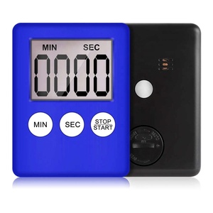 Temporizador de cocina con pantalla digital <span class=keywords><strong>LCD</strong></span> de 5 núcleos, temporizador de cocina cuadrado, cuenta atrás, alarma, reloj magnético, 1 unidad - Product Image 4
