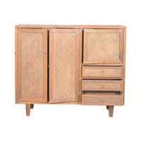 Table console de couloir rustique avec table