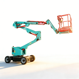Plateforme élévatrice articulée électrique sur chenilles Longqing TB11E-TB22E durable, pour travaux en hauteur, 9,5m-20,5m, idéale pour l'agriculture - Product Image 1