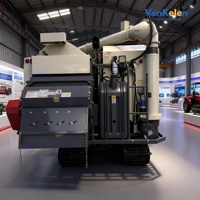 Moissonneuse-batteuse automotrice WORLD 4LZ-8.0EZ (Q) à alimentation complète avec moteur pour rizières en terrasses - Haute productivité
