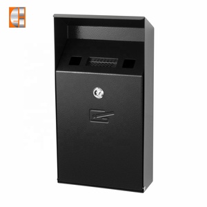Poubelle murale minimaliste moderne pour fumeurs personnels, récipient pour mégots de cigarettes, pour l'extérieur, poubelle pour cigarettes - Product Image 5