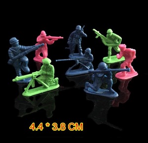 Set di Soldatini in Plastica in Miniatura, Giocattoli per Bambini, Decorazioni per Feste di Compleanno, Accessori per Diorami - Product Image 2