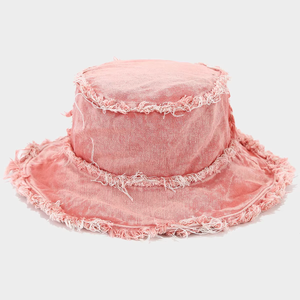 Chapeau <span class=keywords><strong>de</strong></span> pêcheur en denim délavé, chapeaux <span class=keywords><strong>de</strong></span> pêcheur en denim déchiré, chapeaux <span class=keywords><strong>de</strong></span> pêcheur avec logo personnalisé - Product Image 2