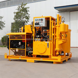 Equipamento de reboco de construção inteligente bomba de mistura de cimento diesel - Product Image 1