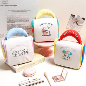 Estuche de cosméticos de gran capacidad aislado multifuncional al por mayor organizador de maquillaje portátil para <span class=keywords><strong>percha</strong></span> de almacenamiento de artículos de tocador de <span class=keywords><strong>viaje</strong></span> - Product Image 1