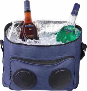 Bolsa Térmica Casual con Logotipo Personalizado 2024, Altavoz Bluetooth Inalámbrico y Portátil, con Compartimento para Hielo, Capacidad para 12 Latas y Botellas - Product Image 3