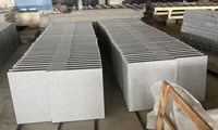 Pierre de granit naturel Cambodge granit noir nouveau G654 Usine directe