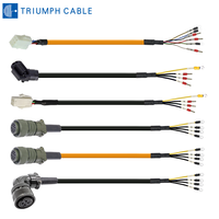 Cable de Alimentación para Servo 3m 5m 7m 10m 20m, Cable para Motor Servo RJ45 Hirose JST, Sistema PLC, Cable Multifilar, Arnés de Cableado para Automatización de Frenos