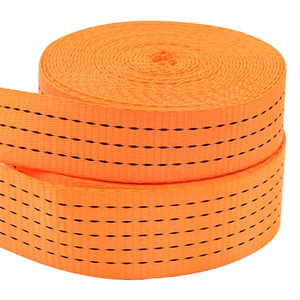 2 pouces 5000kg 10m Longueur d'arrimage à cliquet <span class=keywords><strong>PES</strong></span> personnalisé avec double crochet en J - Product Image 3