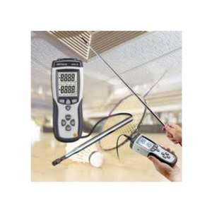 Anémomètre à fil chauffant Metravi AVM-10, interface USB, résolution 0,01 m/s, plage de température 0~50°C, matériau PVC, détection du vent à 0,1 m/s, AVM - Product Image 3