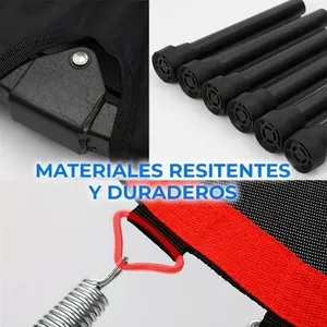 Trampolino per esercizi Fitness con manico regolabile - Product Image 2