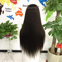 Peluca de Encaje HD 13x6 con Nudos Decolorados, Línea de Cabello Pre-Arrancada, Cabello Liso Largo Indetectable, Cabello Virgen Remy