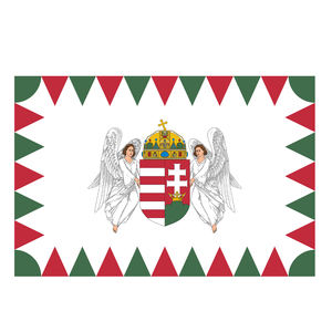 أعلام مطبوعة رقمياً من البوليستر للترويج، رايات وطنية متينة للاستخدام الخارجي، أعلام مخصصة للرؤساء، أعلام المجر القياسية - Product Image 3