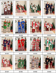 Pyjamas de Noël <span class=keywords><strong>pour</strong></span> garçons et fillesHommes et femmesPyjamasVacances Pyjamas SetRed Pyjamas de Noël Convient <span class=keywords><strong>pour</strong></span> - Product Image 4