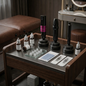 Soporte para Máquinas de Tatuaje y PMU, Base Resistente y Estable, Organizador de Escritorio para Uso en Estudio - Product Image 4