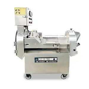 Professional Multifunctional Commercial Stainless Steel Electric Potato and Tomato Cutter food dicing machine