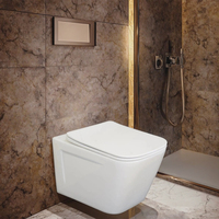 WC suspendu en céramique blanc avec chasse d'eau Tornado pour salle de bain – Fabricant d'articles sanitaires