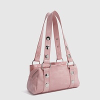Sac à bandoulière de luxe pour femme, style punk, tendance, sac à main en forme de coussin, sac sous le bras, sac à main de haute qualité pour femme