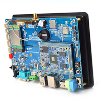 Kit de développement Smart4418 Orange Pi 6 Plus 2.0 SBC avec 8 Go EMMC, 1 Go de RAM DDR3, écran tactile capacitif LCD HD702V, Linux pour carte de développement