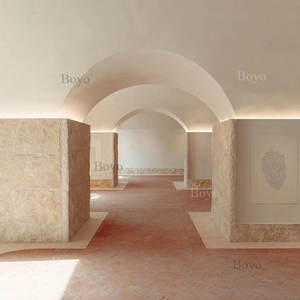 แผ่นหินธรรมชาติสำหรับตกแต่งผนังภายนอกแผ่นกระเบื้องหินปูนแบบแยกใหม่สำหรับอาคาร - Product Image 3