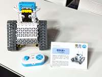 Kit de Robótica STEM My Robot Time |   Bloques de Construcción Programables con Python/Scratch 3.0, Control por Voz con IA para Niños de 7 a 12 Años