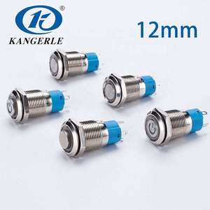 Chinakel 12 mét tact chuyển đổi <span class=keywords><strong>push</strong></span> button 3 bước đẩy nút chuyển đổi <span class=keywords><strong>IP67</strong></span> momentary kim loại đẩy nút chuyển đổi - Product Image 3