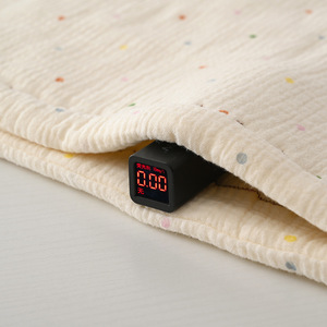 Matelas matelassé en gaze de coton pur Jianmu Qingyue pour bébé, 110x110 cm, pour nourrissons, utilisation toutes saisons - Product Image 2