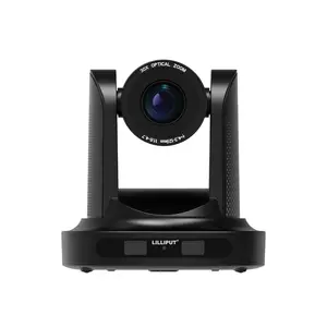 Kamera Konferensi Video PTZ, Kamera Web CMOS 1/2, 8 "Sensor CMOS 30x Zoom Optik 1080P Full HD HDMI SDI dengan PoE untuk Rapat Zoom