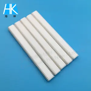 Ceramics Custom Made Industry Al2O3 Alumina Ceramic Thread Plunger Stick Part High Hardness And Strength