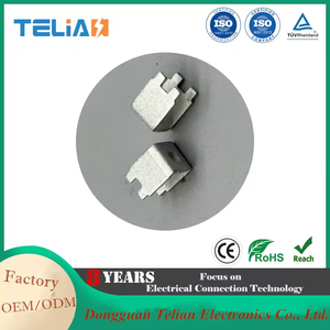 Terminales de tornillo para PCB con rosca M4 de 4 polos, chapados en estaño, de latón, de alta corriente 70A, certificados CE/ISO, TLS4421 Telian, para aparatos eléctricos - Product Image 3