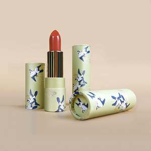 Envase de Papel Ecológico para Lápiz Labial, Tubo de Papel para Bálsamo Labial, Tubo de Papel para Lápiz Labial - Product Image 1