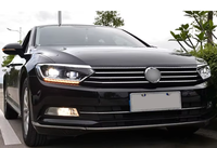 Faros Delanteros LED para Auto, Estilo Audi, para VW CC 2009-2013, Nuevas Luces de Circulación Diurna Ocultas DRL, 12V 6500K
