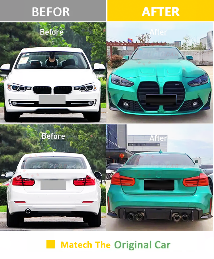 Upgrade to G82 M4 Style Full Set Body Kit for BMW 4 Series F32 F34