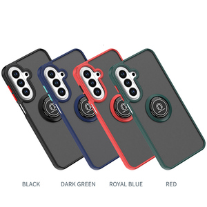 Fundas Mate Translúcidas para Teléfono Móvil Samsung <span class=keywords><strong>Galaxy</strong></span> A27 A17 A37 A57 con Anillo Magnético, Carcasas Traseras para Redmi 15A 5G - Product Image 3