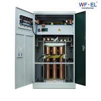 Stabilisateur/Régulateur de tension AC triphasé 50/60Hz en cuivre industriel SVC haute puissance entièrement automatique WF.EL SBW-500kVA