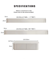 Meuble TV moderne en bois avec rangement, support au sol, armoire de salon pour usage scolaire, personnalisable